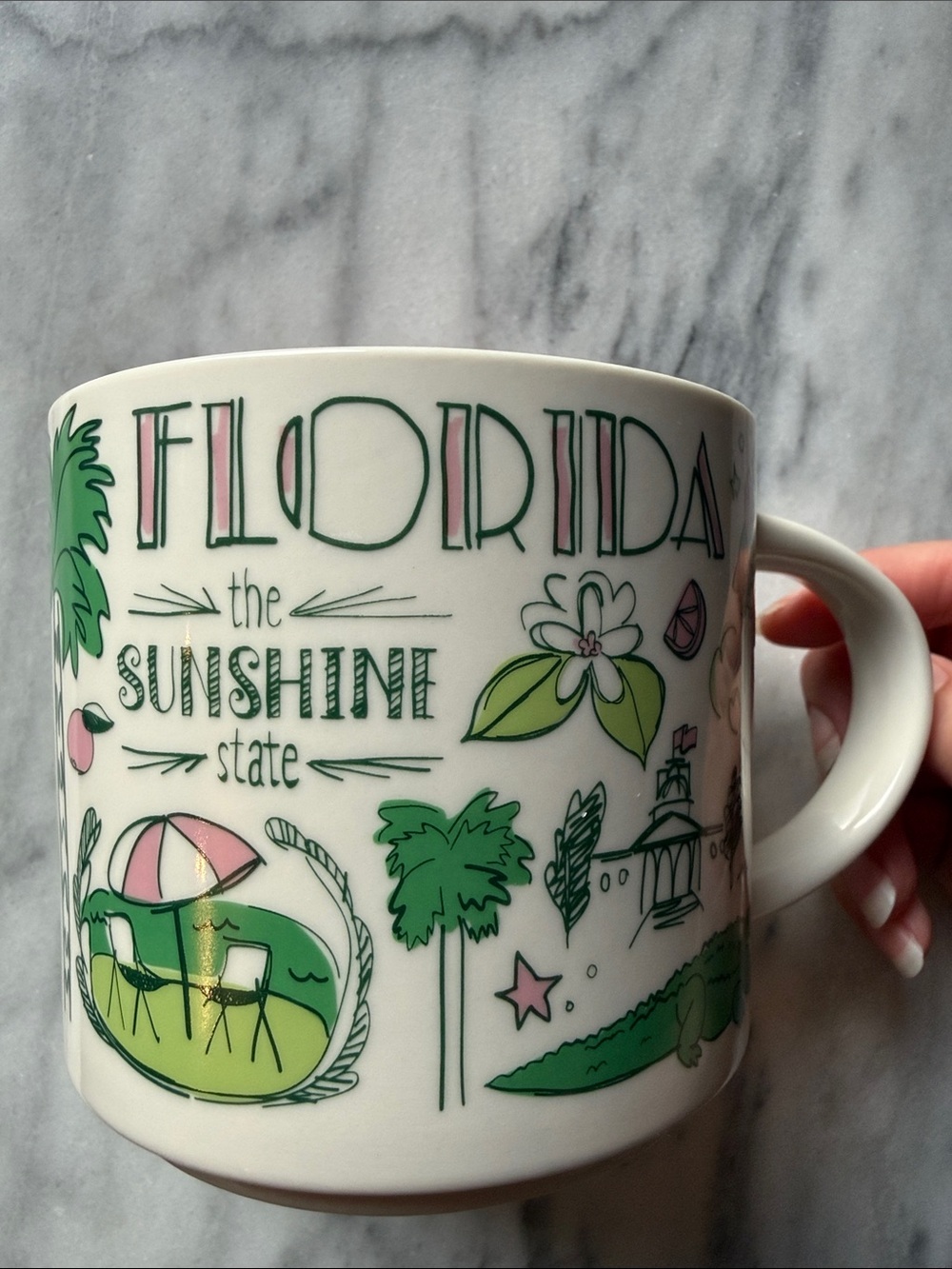 NWOT Starbucks Florida Sunshine State Mug | Been There Collection